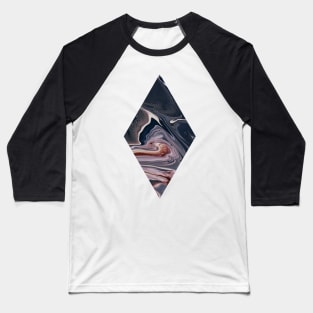 Minimalistic - Diamond Marble Baseball T-Shirt